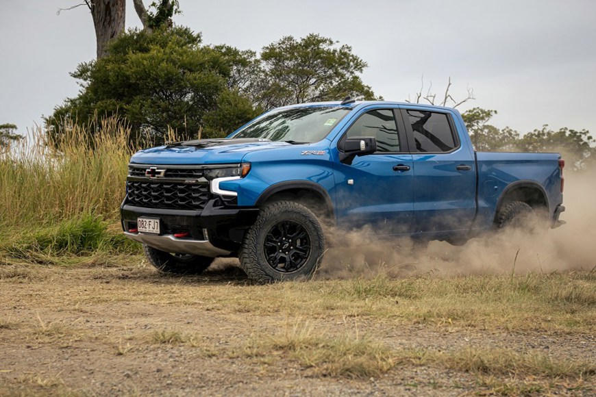 Chevrolet Silverado ZR2.