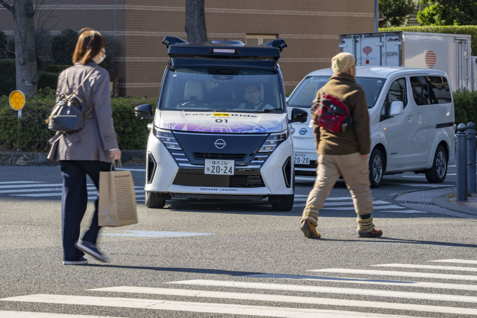Nissan autonomous development vehicles