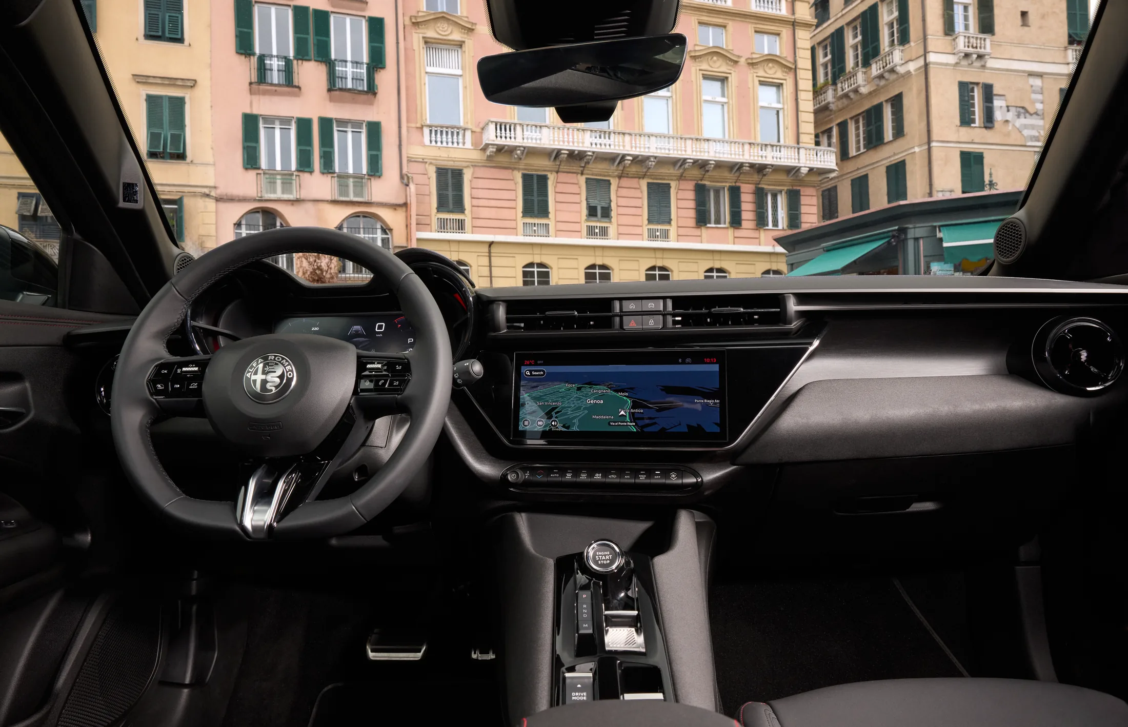 Alfa Romeo Junior cabin dashboard
