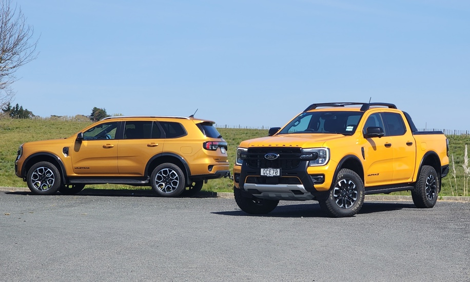 Ford Ranger and Everest Wildtrak X