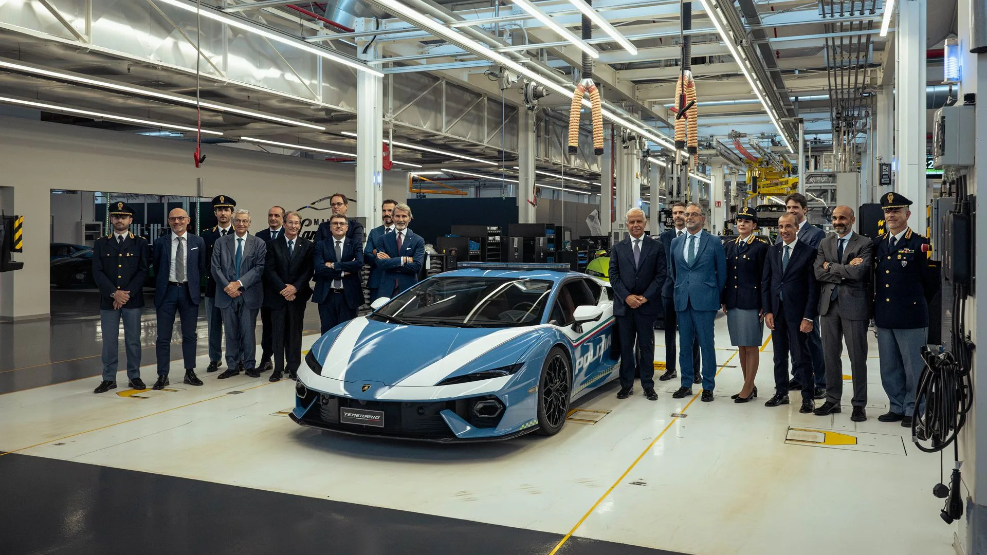 Lamborghini Temerario Polizia