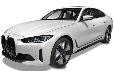 A BMW I4 vehicle