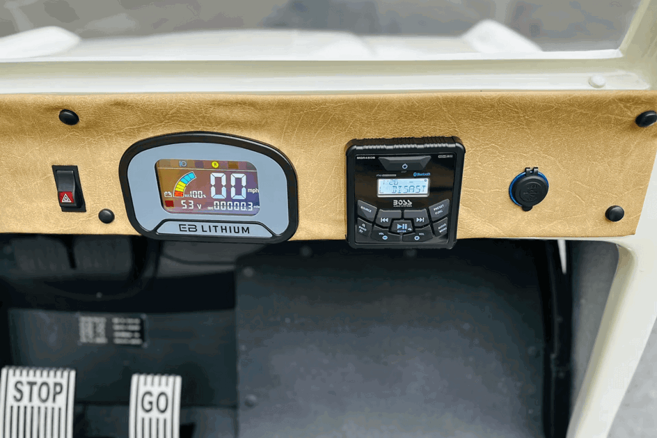 Ford Bronco golf cart auction