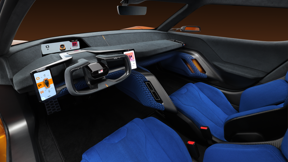 Toyota FT-Se Toyota MR2 interior