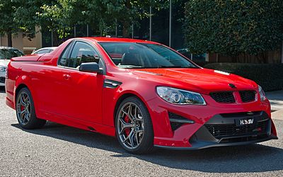 A HSV GTSR MALOO vehicle