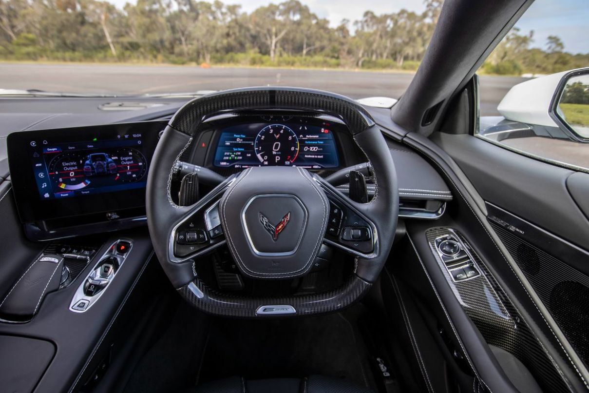 Chevrolet Corvette E-Ray and ZO6.