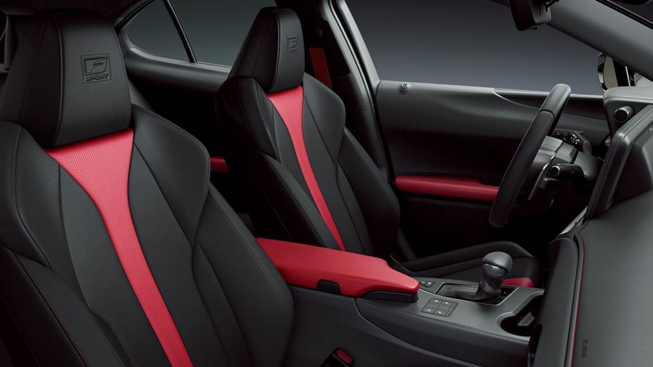Lexus UX 250h Black Line Limited Edition interior New Zealand