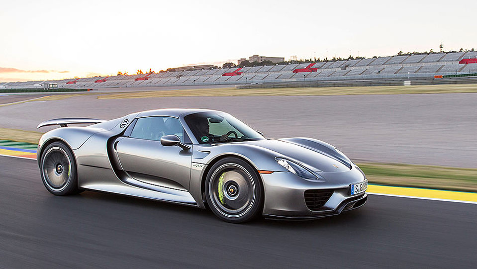 Porsche 918 Spyder.