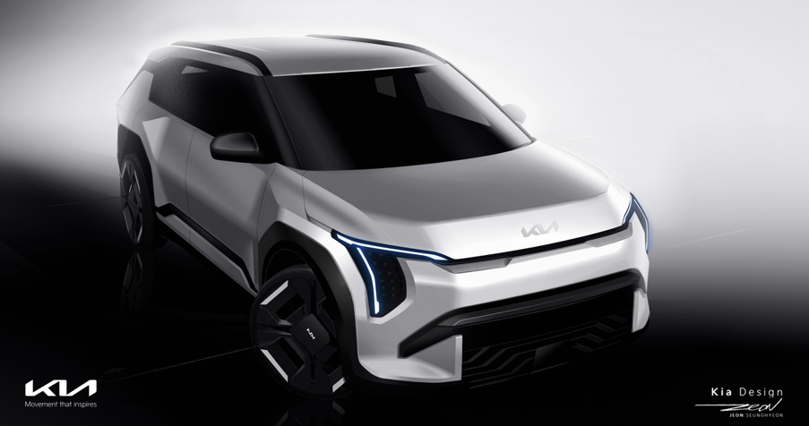 Kia EV3 concept art
