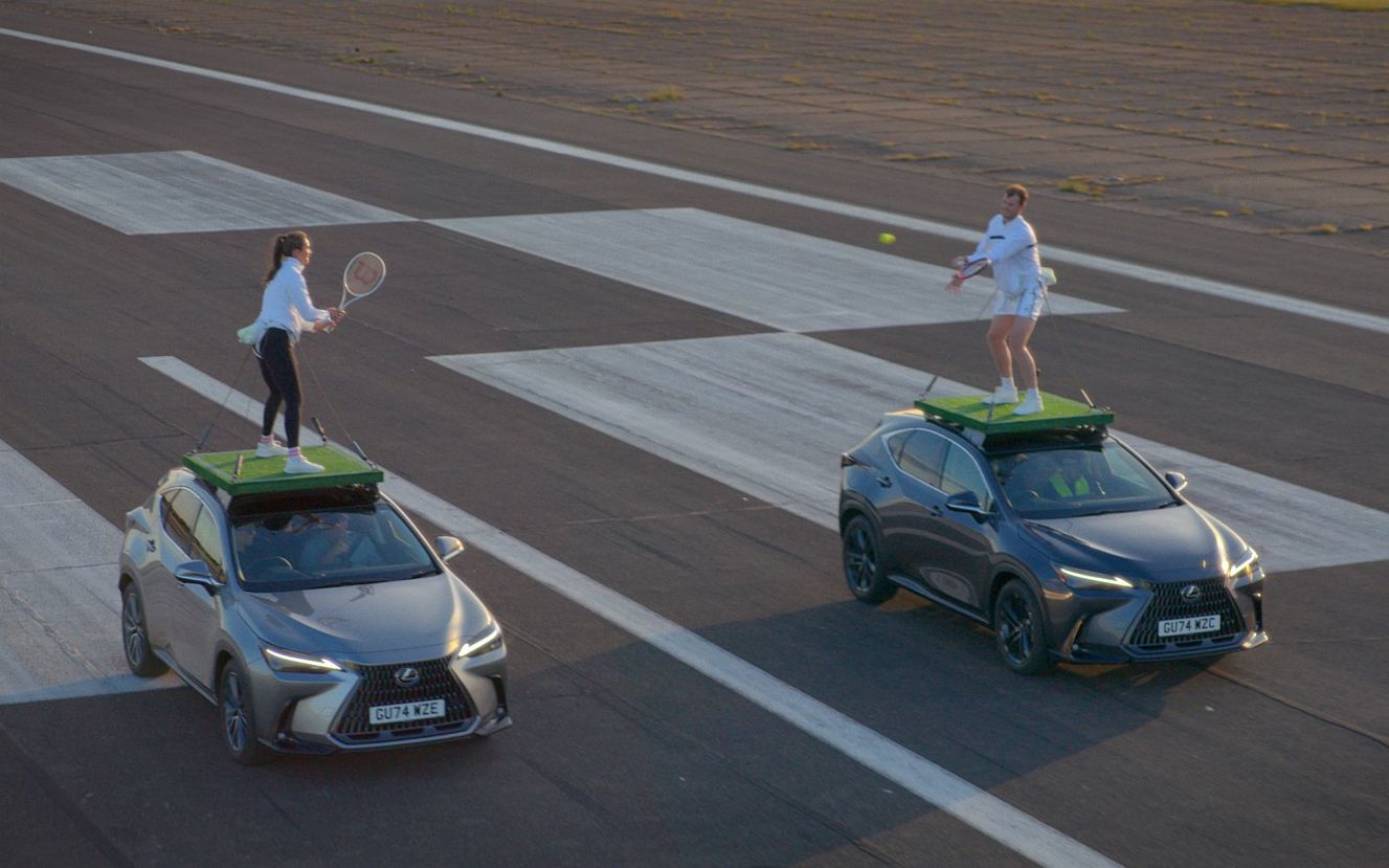 Lexus NX tennis world record