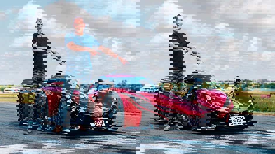 Praga Bohema Top Gear test track Ben Collins Stig