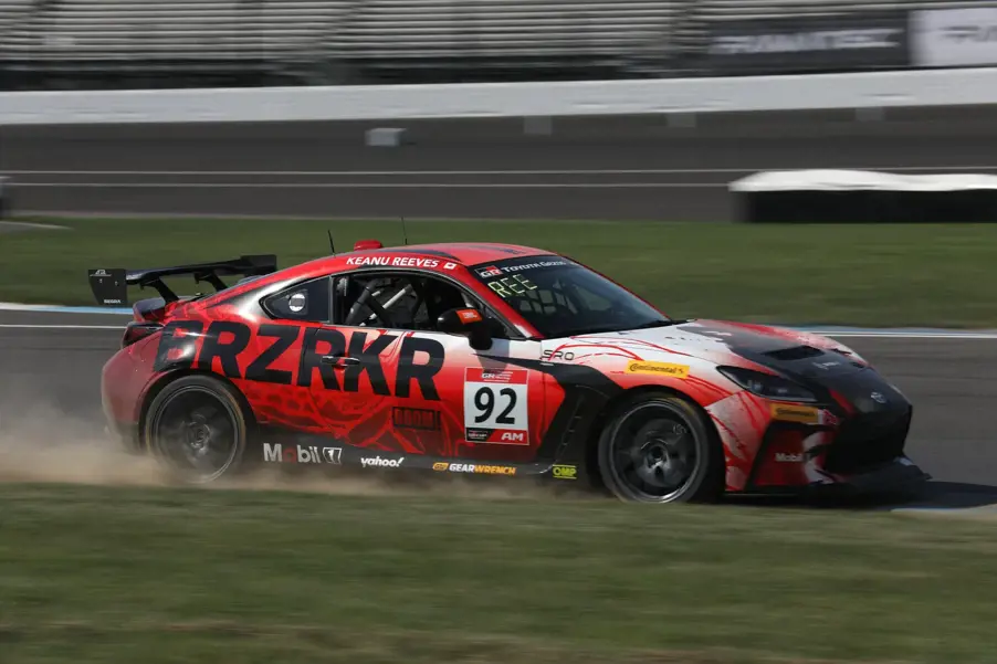 Keanu Reeves Toyota GR Cup