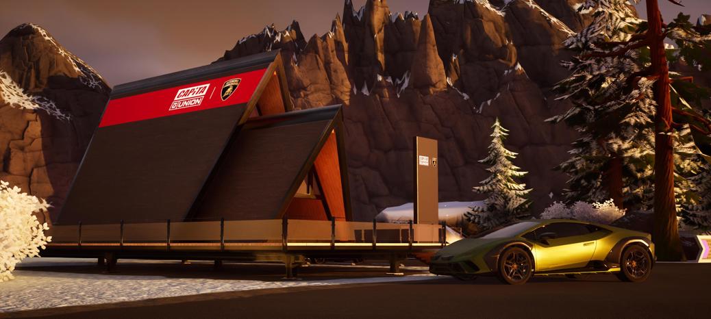 Lamborghini Fast ForWorld Fortnite