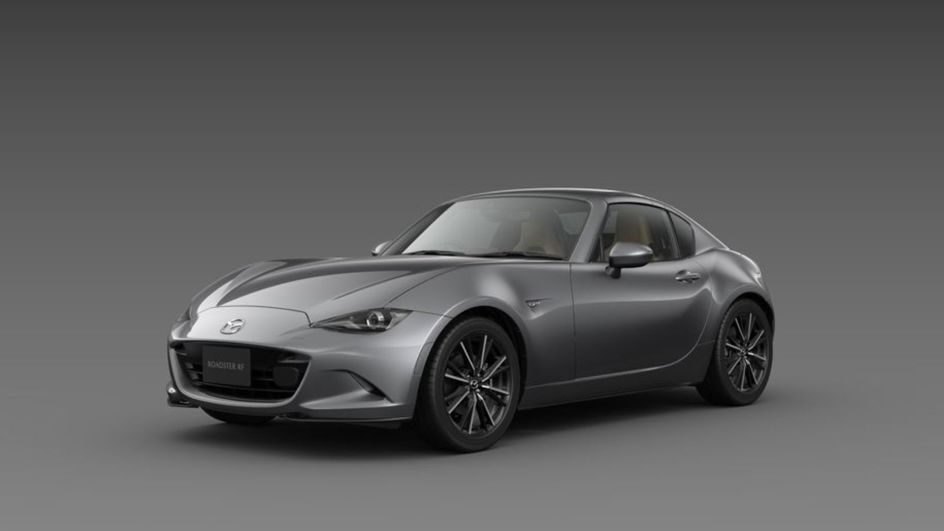 2024 Mazda MX-5 aero grey
