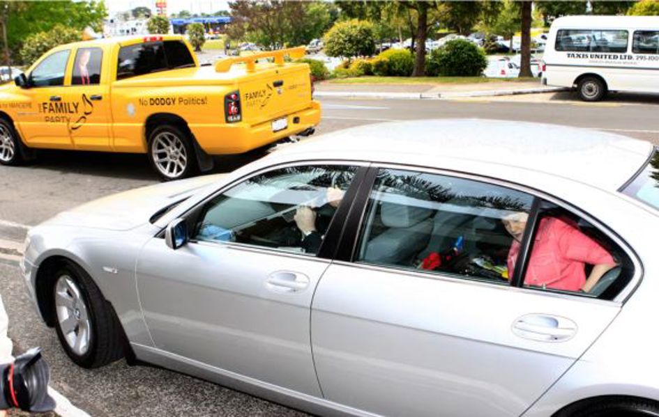 Prime Minister Helen Clark Crown limousine