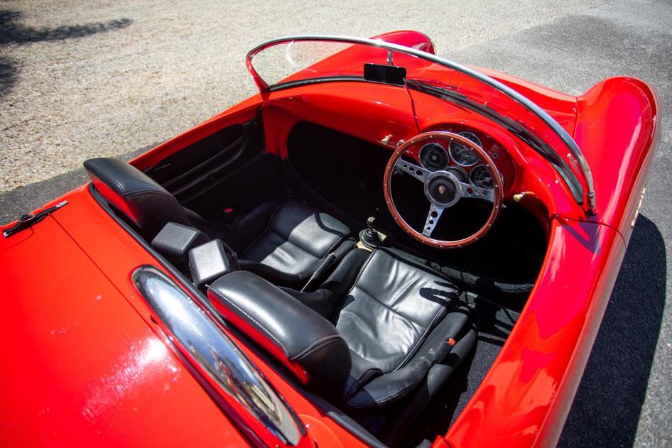 1955 Porsche 550 Spyder Recreation interior