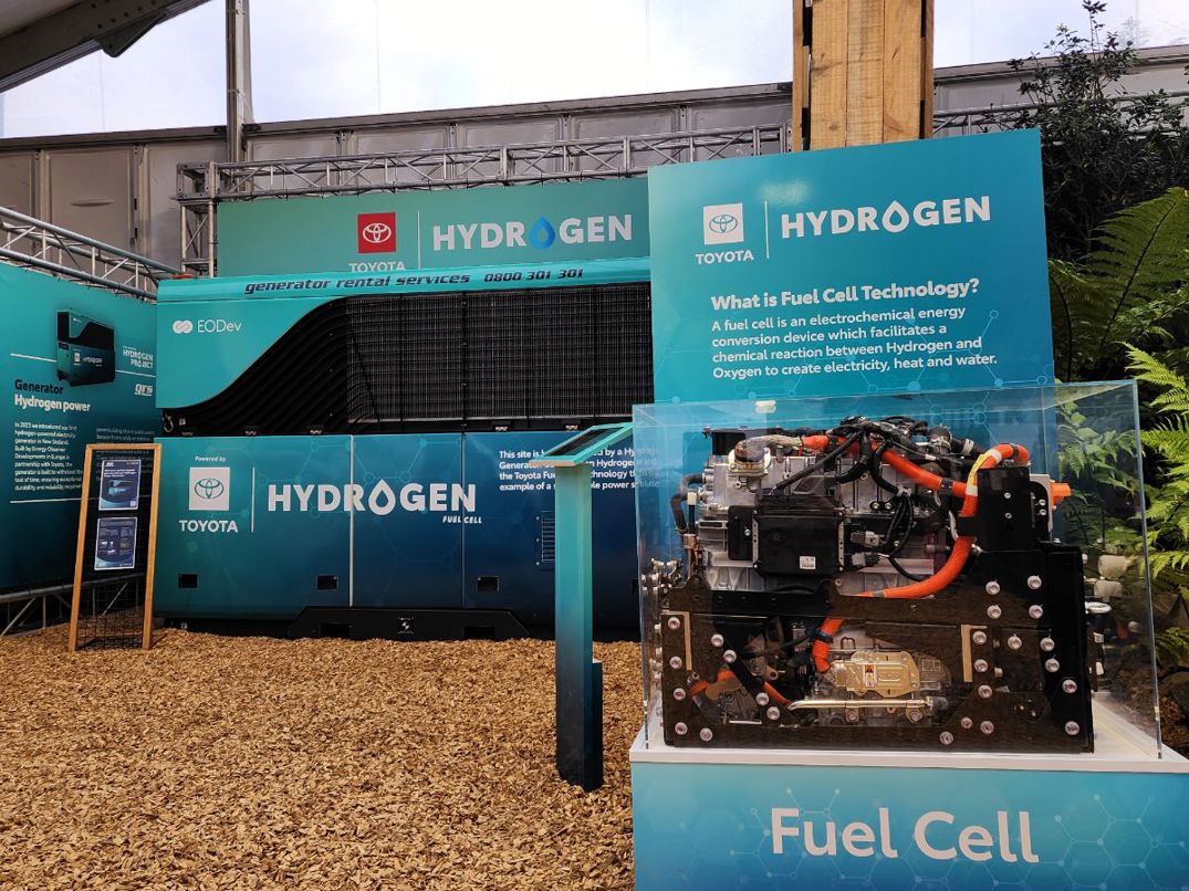 Toyota NZ's hydrogen projects.