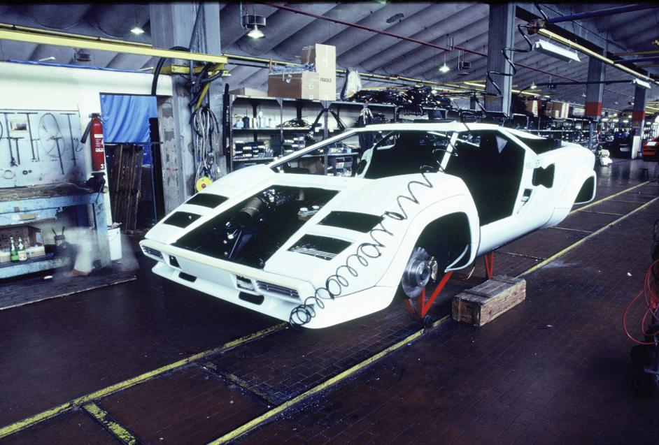 Lamborghini Countach chassis
