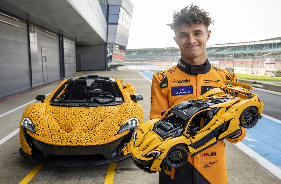 Lando Norris Lego Technic McLaren P1