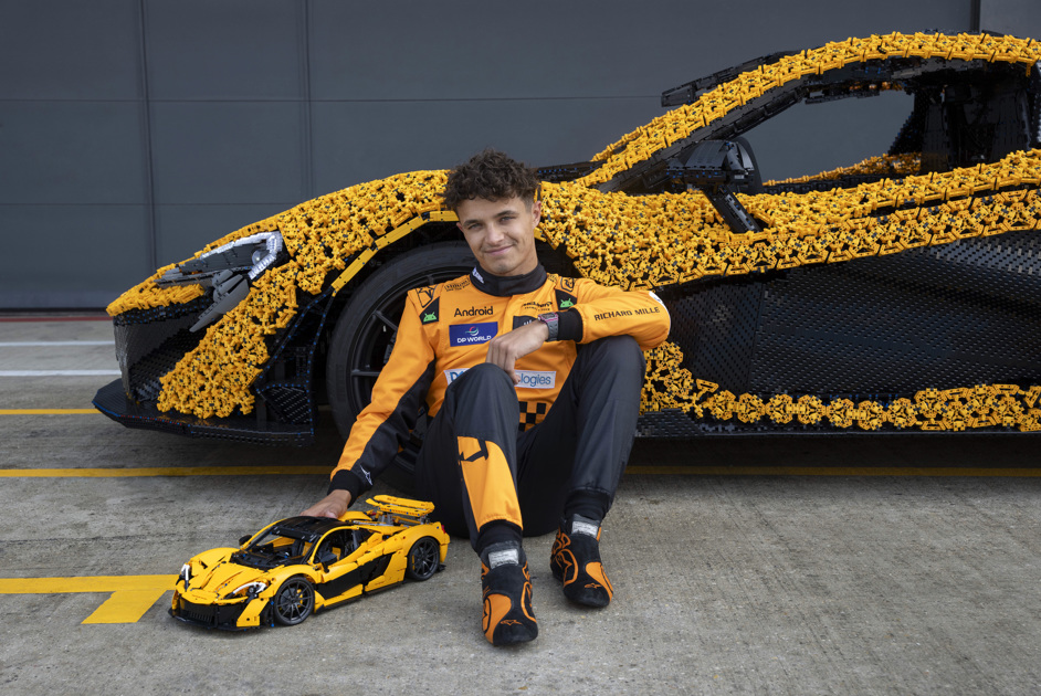 Lando Norris Lego Technic McLaren P1
