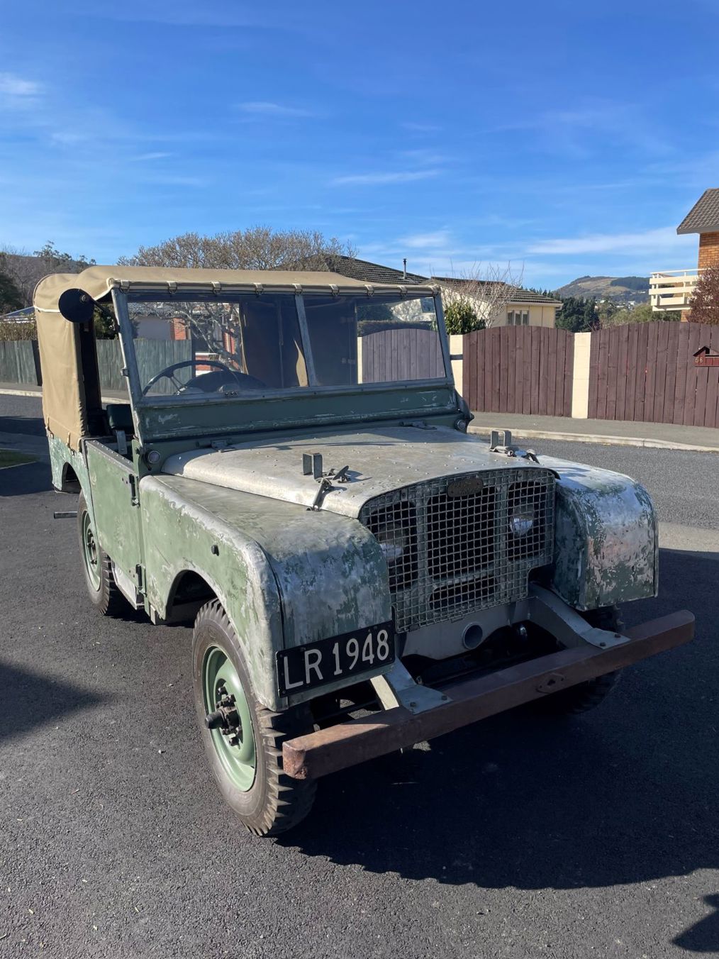 Land Rover Series One, only the 20th ever made.