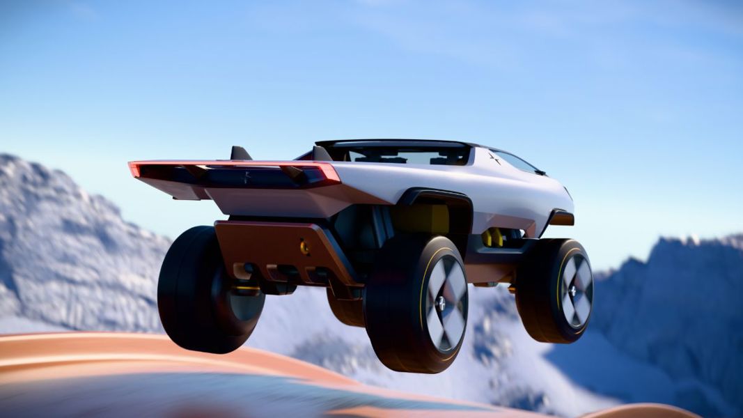 Hot Wheels Polestar TRX.