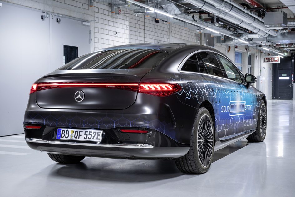 Mercedes-Benz EQS solid-state battery