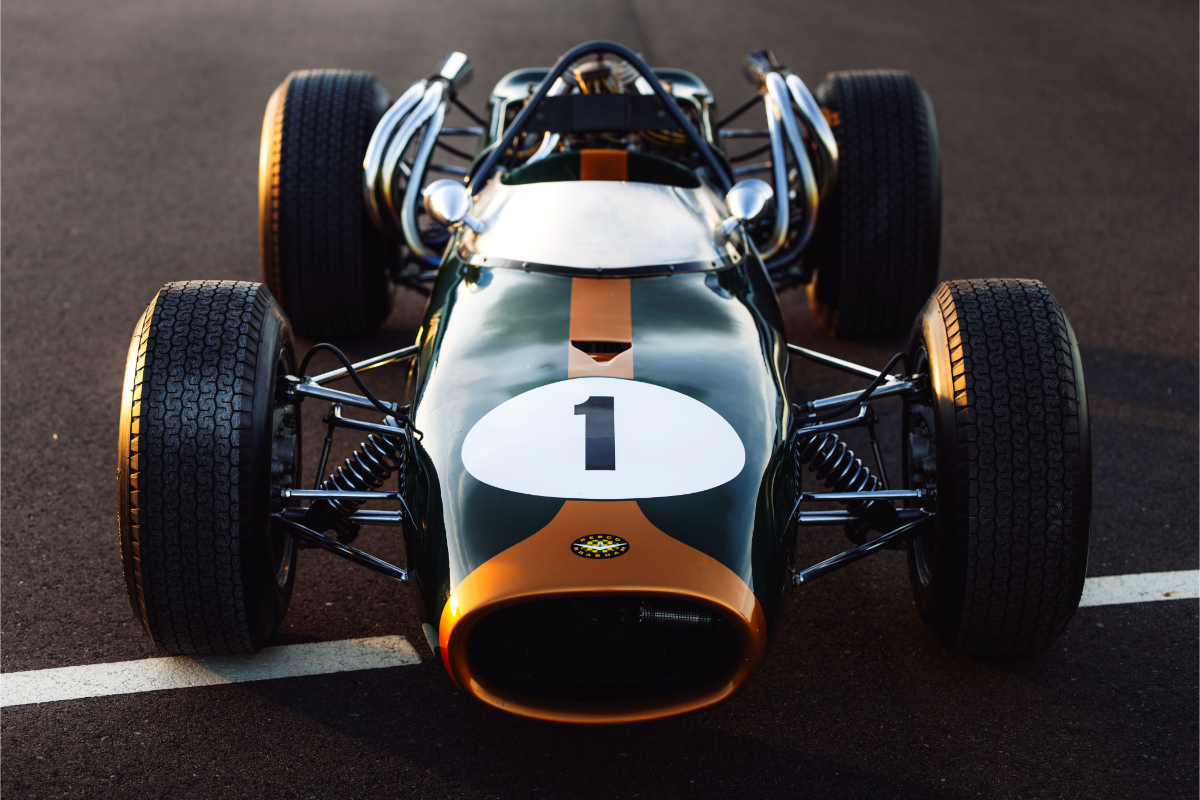 Classic 1966 Brabham F1 racer on track again on at the Australian