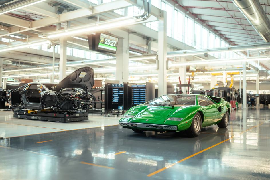 Lamborghini Miura factory