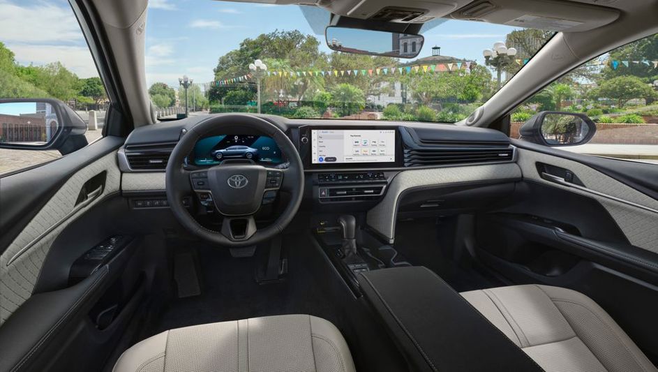 2025 Toyota Camry interior New Zealand