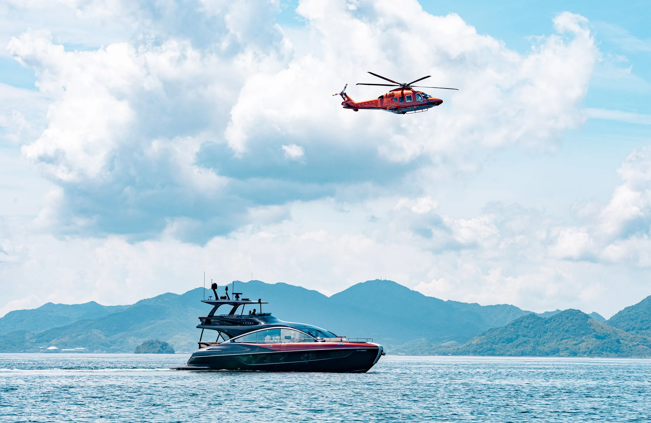 Lexus LY 680 yacht sets sail for overseas markets