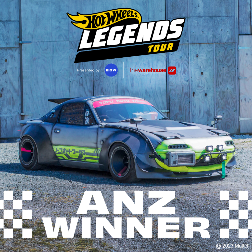 Hot Wheels Legends Tour Winner 2023