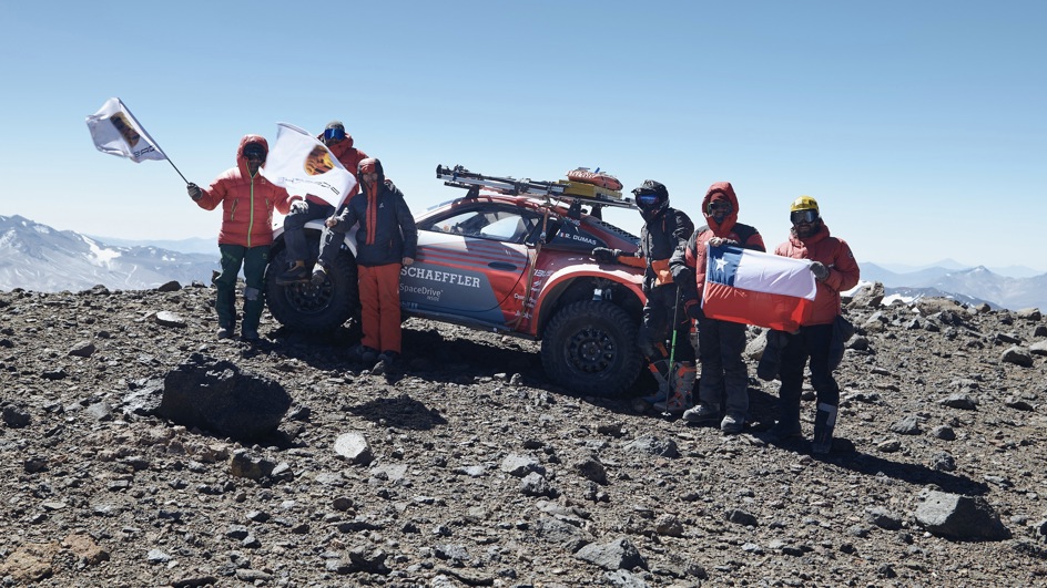 Porsche 911 world record Chile