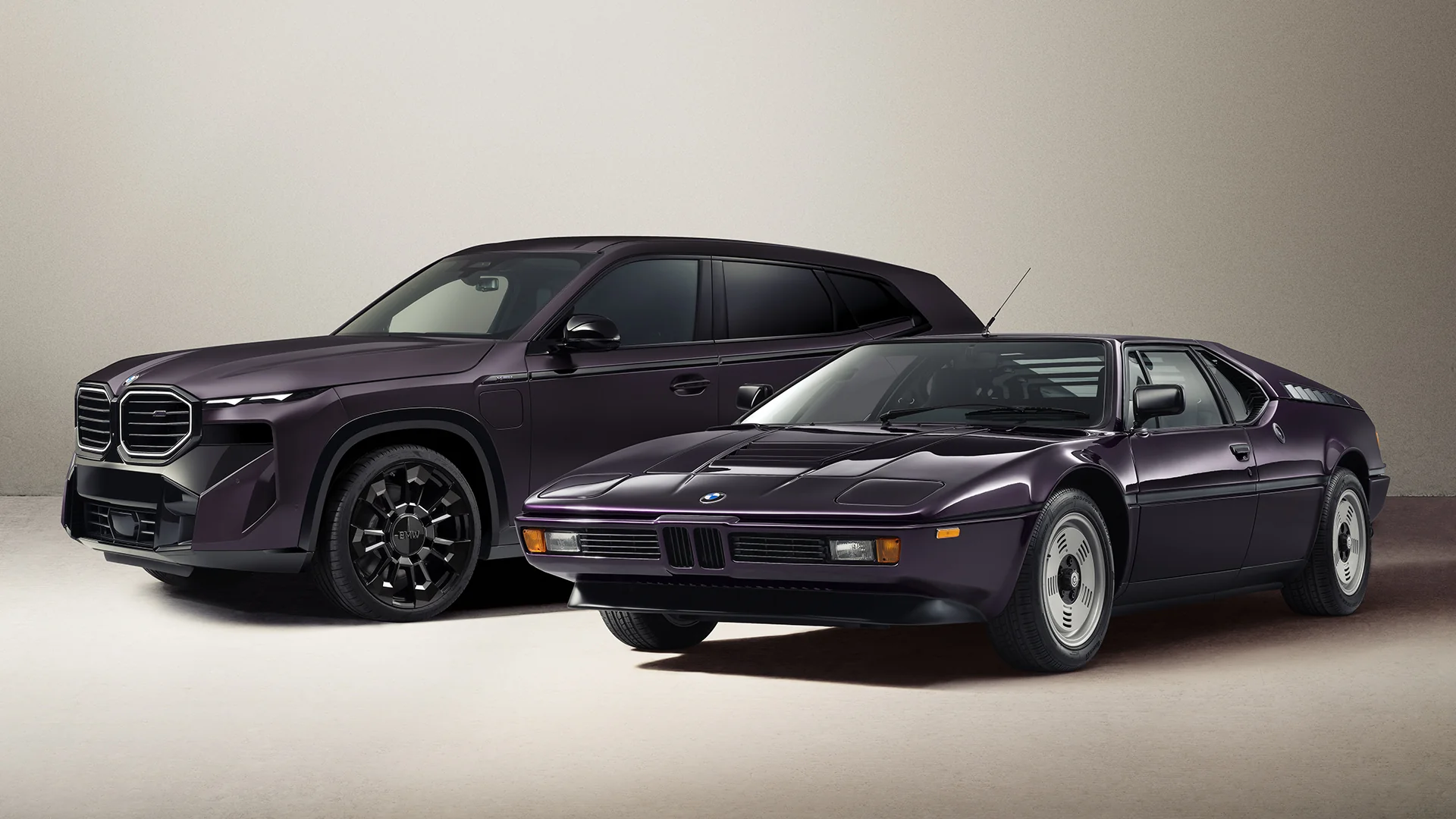 BMW revives Techno Violet for Kith M1 and XM special