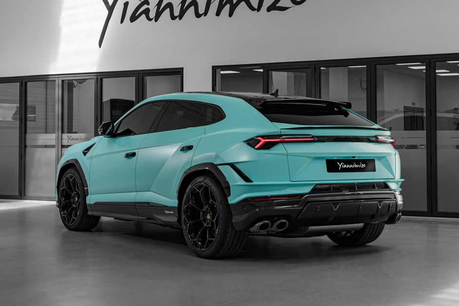 Tiffany Blue Lamborghini Urus