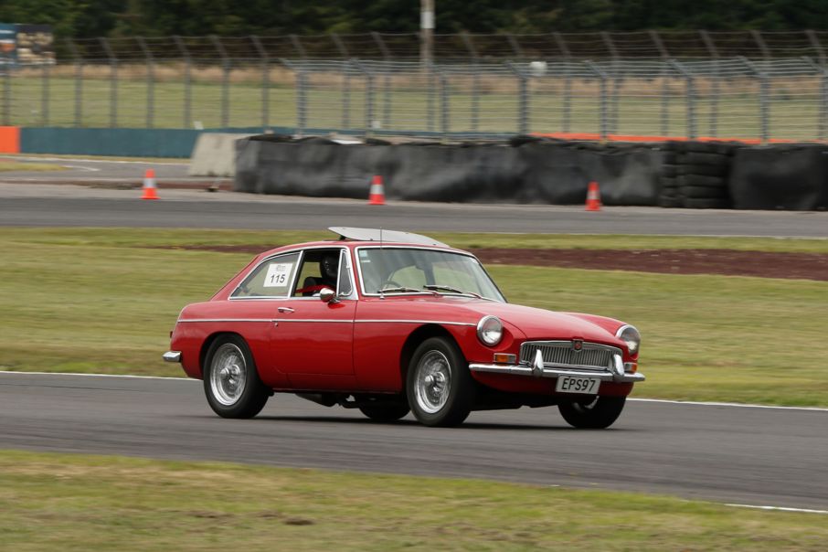 Saatyesh Bhana of Auckland in a 1969 MGBGT