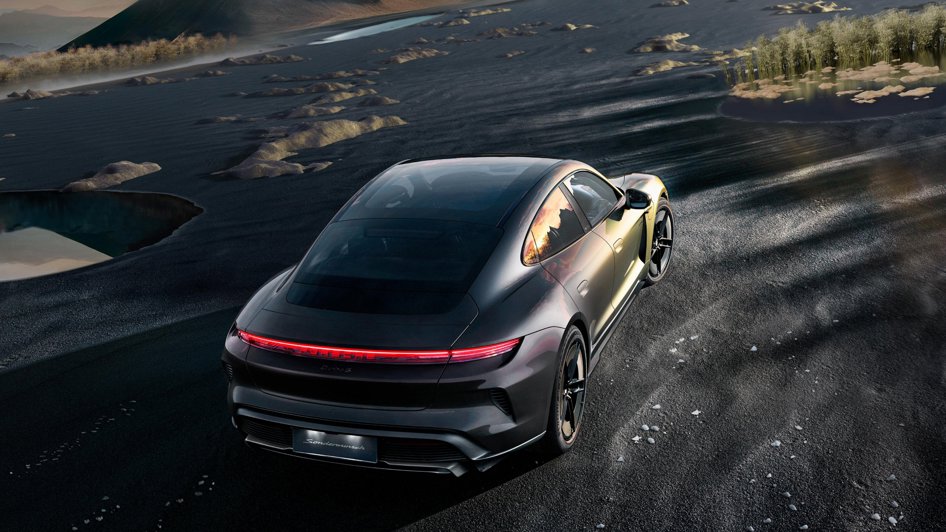 2024 Porsche Taycan Turbo S Celestial Jade