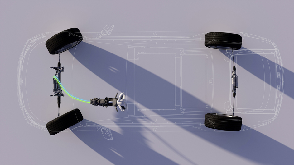 Mercedes-Benz steer-by-wire system