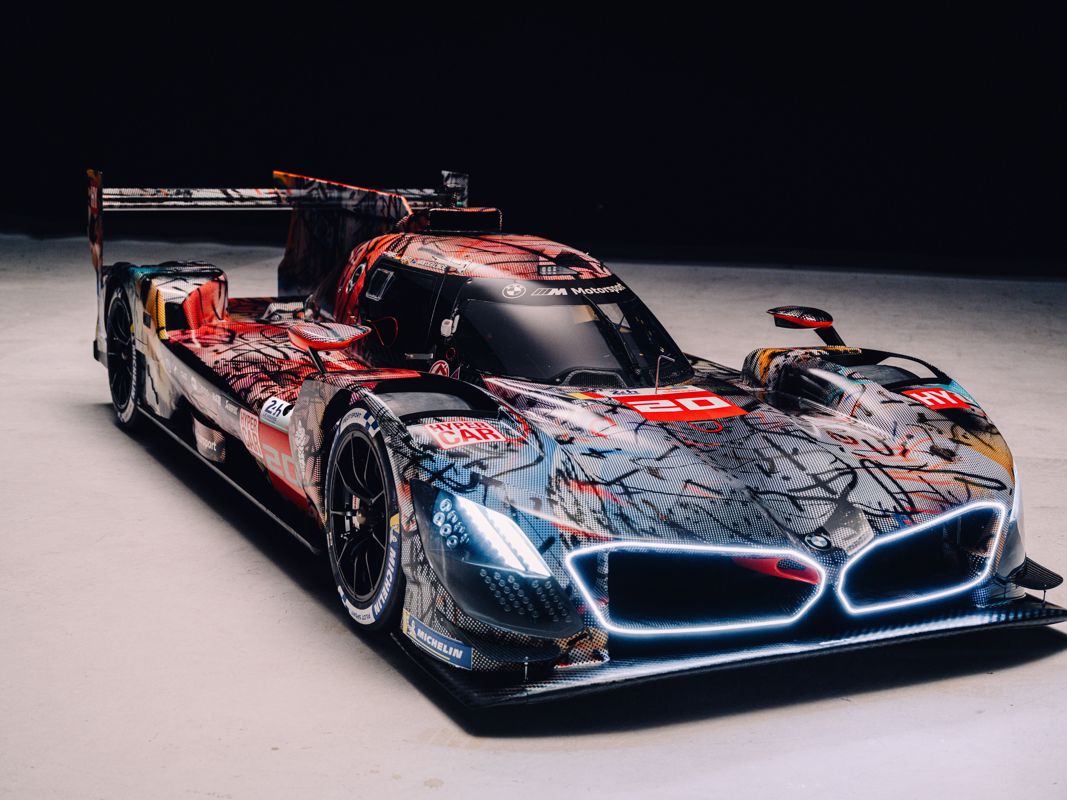 20th BMW Art Car by Julie Mehretu.