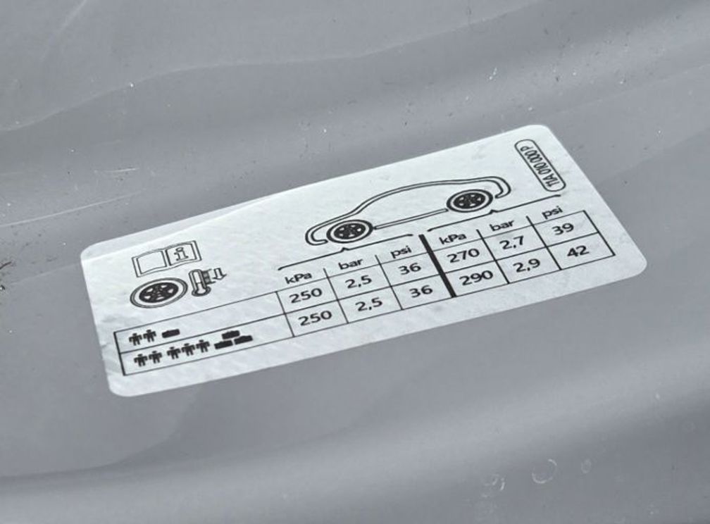 How to check and adjust tyre pressures.