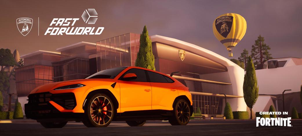 Lamborghini Fast ForWorld Fortnite