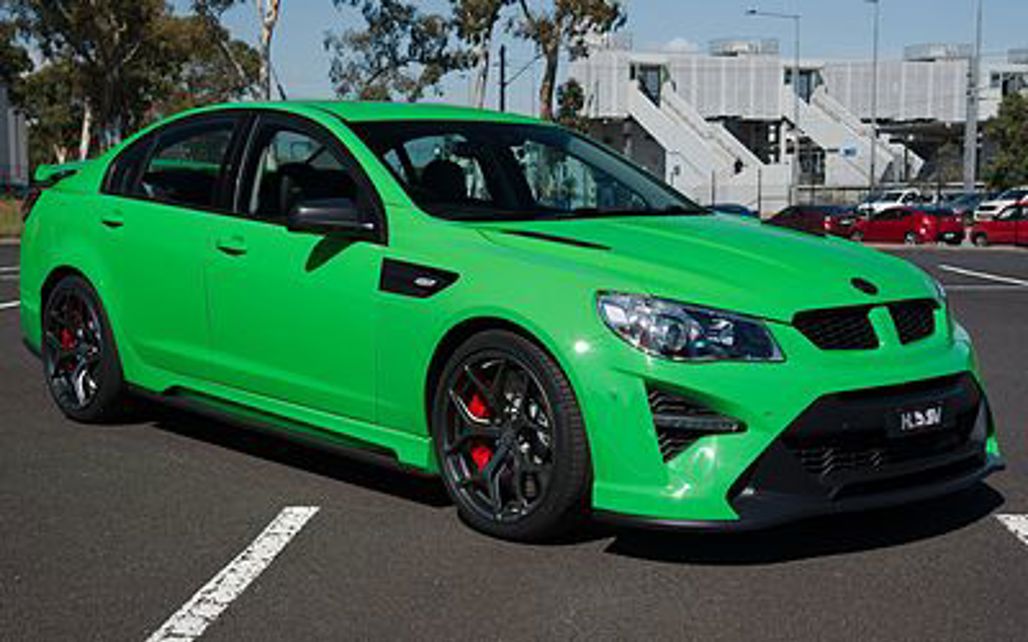 HSV GTSR W1 2017 4-Door Sedan