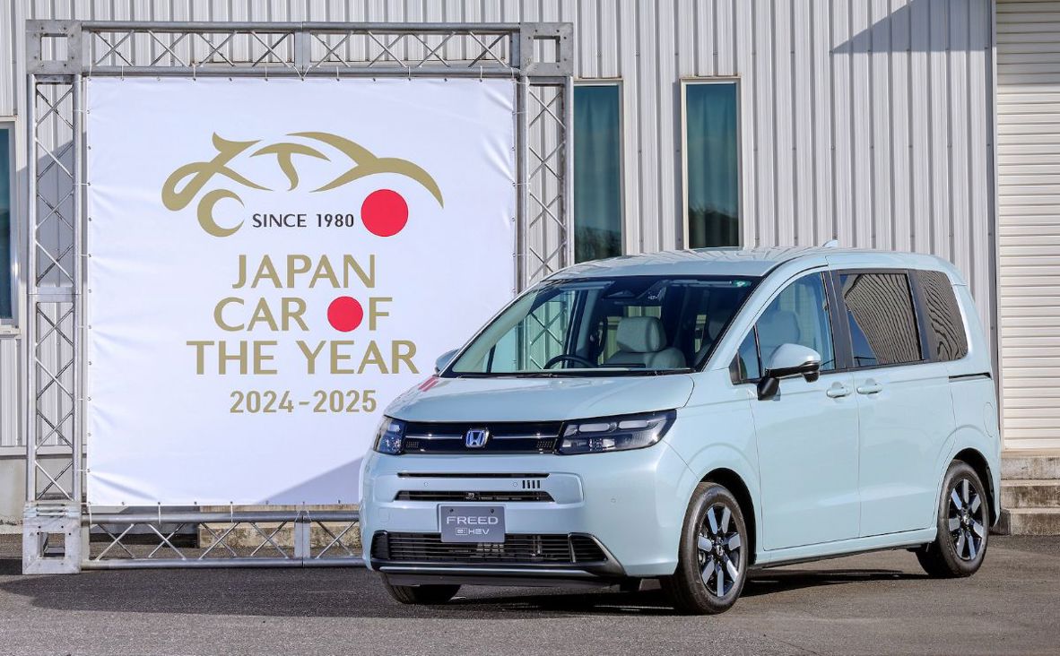 Honda Freed: 2024-25 JCOTY overall winner.