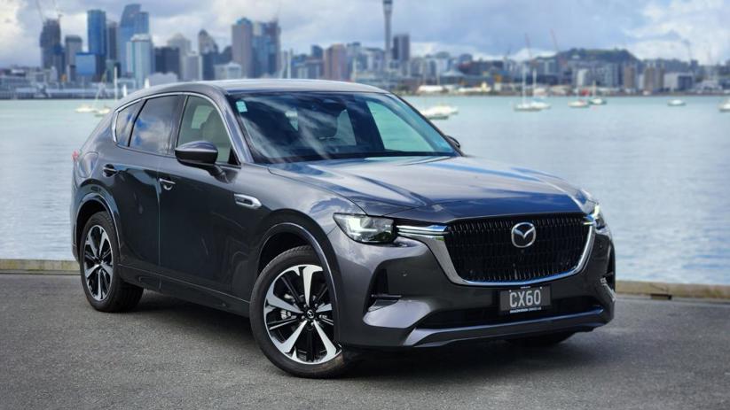 The Mazda CX-60 is a sleek and handsome SUV with distinctly European style.