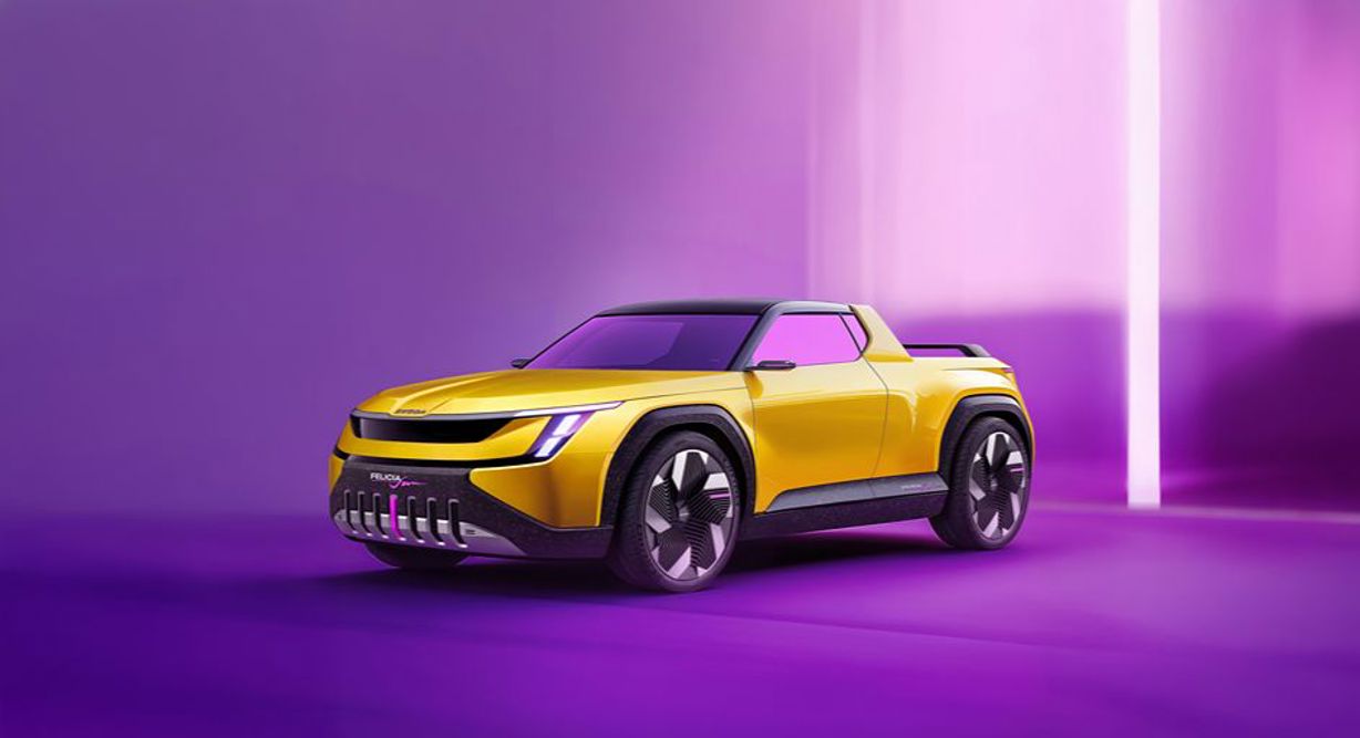 Skoda Felicia Fun ute reimagined.