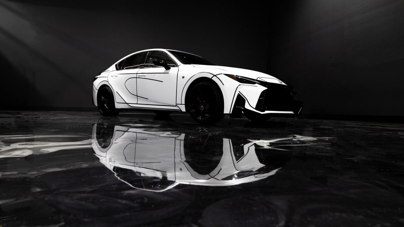 Lexus IS 350 one-off art car