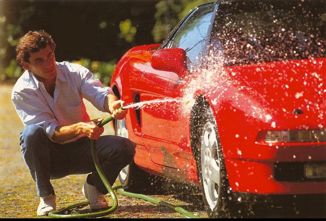 Aryton Senna's Honda NSX.