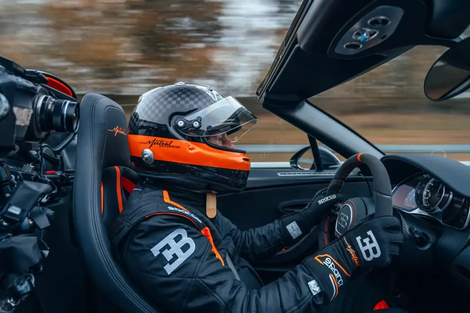 Bugatti W16 Mistral world speed record