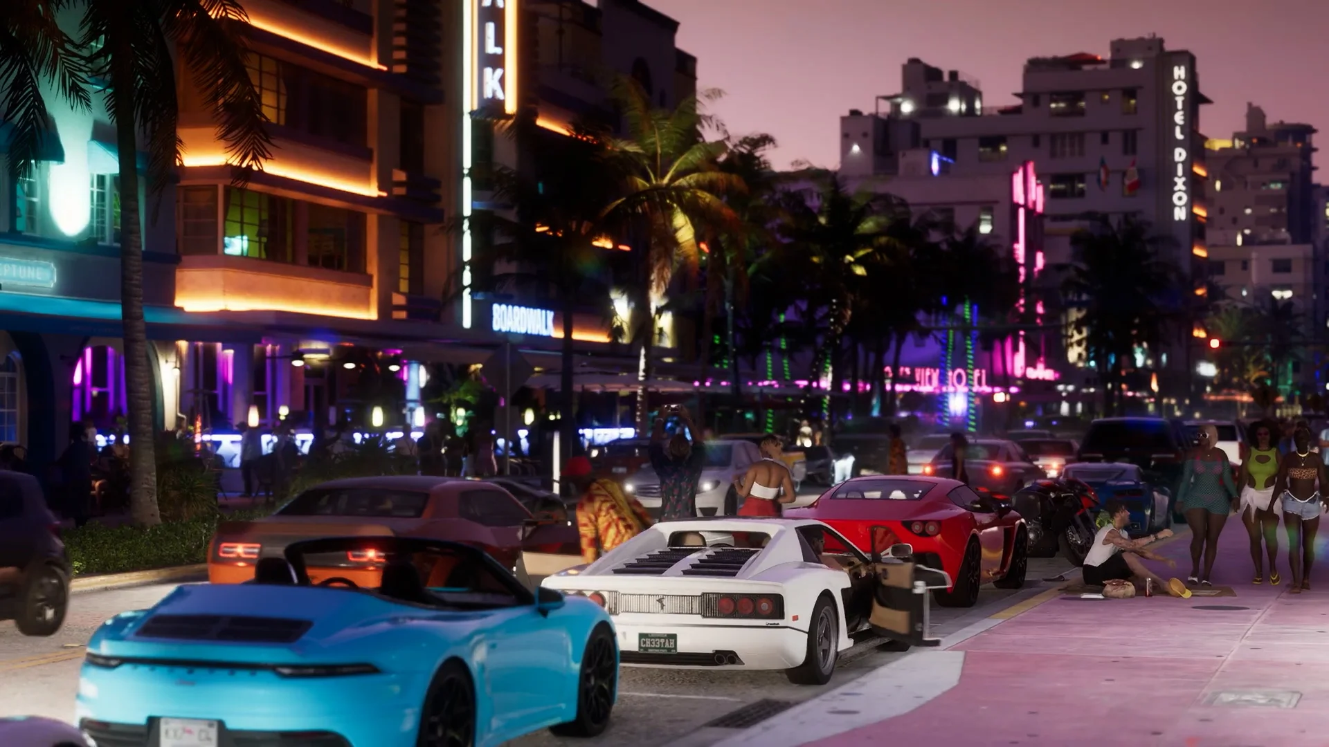 GTA 6 trailer shows a modern Bonnie and Clyde in virtual Miami