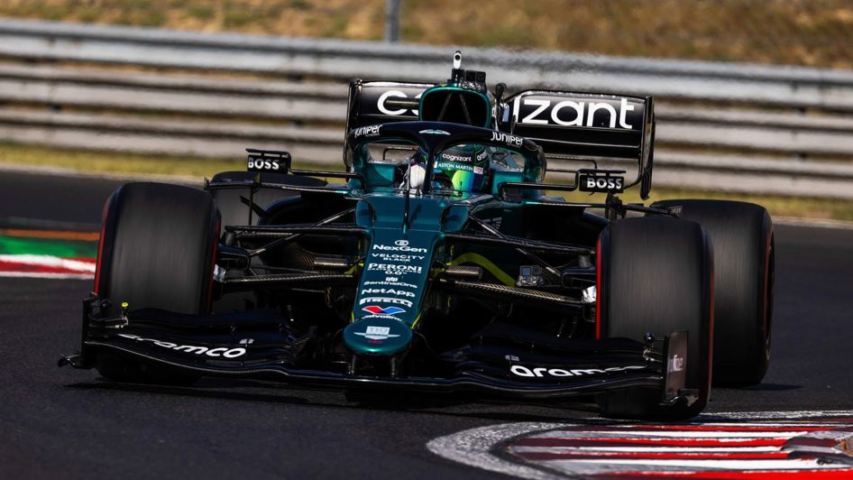 Jessica Hawkins in F1 test car 2023